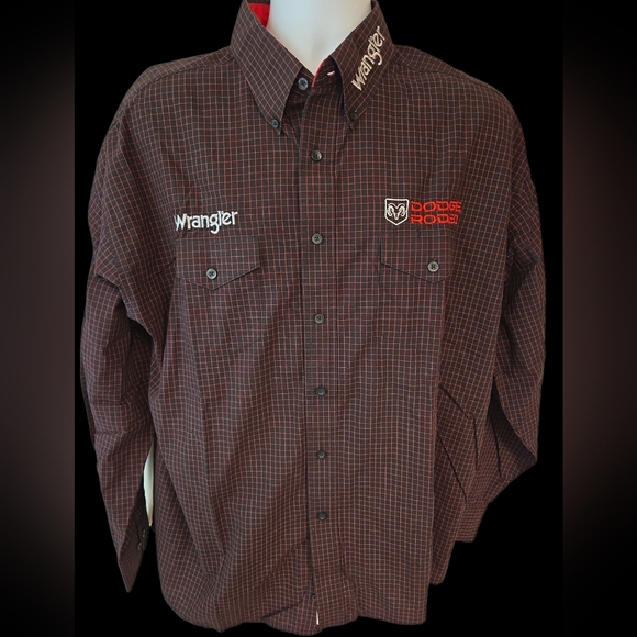 Men's Wrangler Rodeo Dodge Ram Western Shirt Size XL - Picture 1 of 6